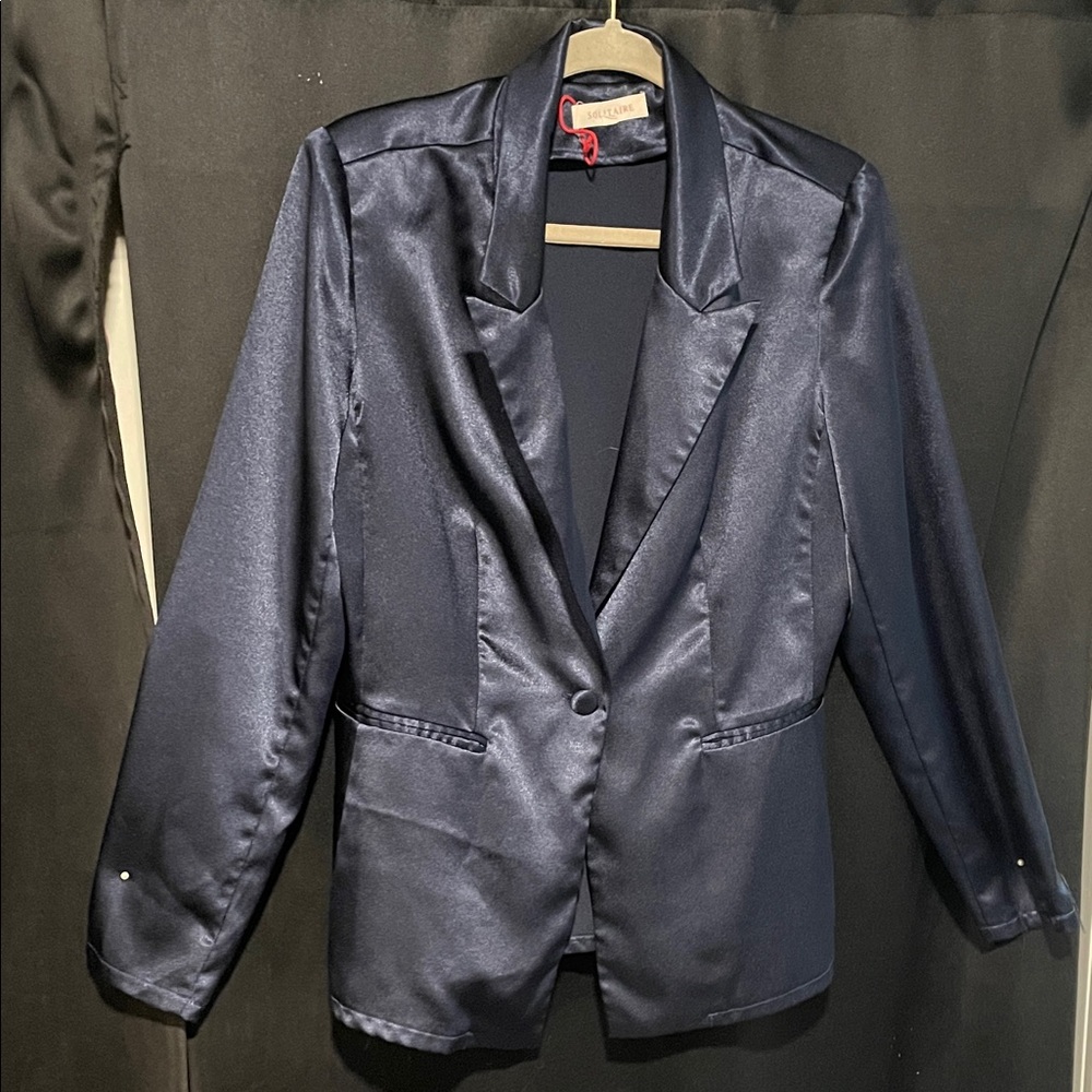 Solitaire Navy Blazer